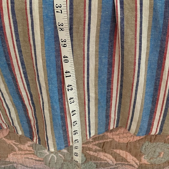 Scoop Off The Shoulder Linen Blend Dress - Picture 11 of 14